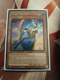 Yugioh! Spenta, the Magistus Sealer BPRO-EN098 1st Edition Secret Rare NM - Image 1