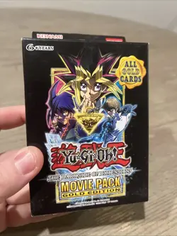 Yugioh The Dark Side of Dimensions Movie Pack GOLD EDITION Factory Sealed Box - Image 1