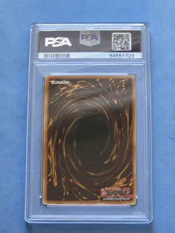 2002 Yugioh LOB Red Eyes Black Dragon LOB-A070 1st Edition Australia PSA 9 - Image 2