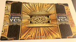 Official Yu-Gi-Oh! 200th YCS Gold Sarcophagus Playmat - Konami 2018 Ultra Rare - Image 1