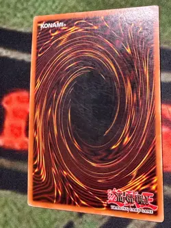 Yugioh Tri-Horned Dragon Secret Rare Card LOB-000 Lightly Played - Image 3