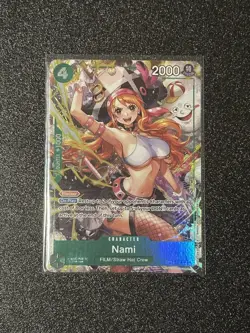 NM 💎 NAMI #31 (OP14-031) ALT ART A- AZURE SEA'S SEVEN ONE PIECE ENGLISH - Image 1