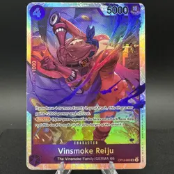 One Piece Vinsmoke Reiju Legacy of the Master #OP12-063 Super Rare Foil TCG - Image 1