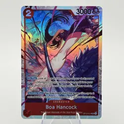 One Piece Boa Hancock Legacy of the Master #OP12-014 Super Rare Foil TCG - Image 1