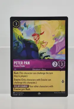 Disney Lorcana Peter Pan - Shadow Finder 54/204 Ursula's Return Super Rare - Image 1
