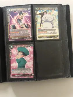 Lot Of (19) Dragon Ball Z TCG Trading Card Game Cards With Binder/card Holder - Image 3