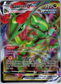 Rayquaza VMAX 111/203 SWSH07: Evolving Skies - Pokemon Card - NM - Image 1