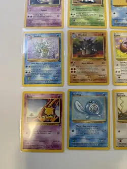 Vintage WOTC Pokemon TCG Non Holo Rare - Lot of 12 Cards NM-LP+ - Image 2