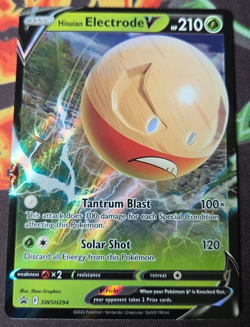 Hisuian Electrode V SWSH294 SWSH: Sword & Shield Promo Cards Holo - Image 1