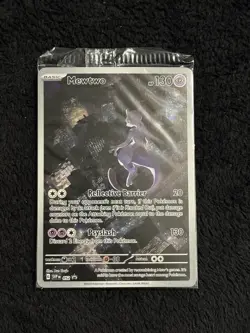 Mewtwo 052 Scarlet & Violet Promo Full Art Holo Card NM Condition Sealed - Image 1