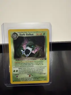 Dark Golbat Holo Rare Team Rocket 7/82 - WOTC 1999 - Vintage Pokemon Card LP/NM - Image 1