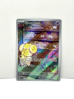 Pokemon TCG Fidough 213/198 Scarlet & Violet Base Set Holo Illustration Card NM - Image 1
