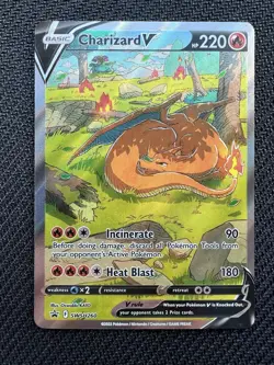 Charizard V SWSH260 SWSH: Sword & Shield Promo Cards Holo NM - Image 1