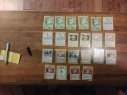 Lot Of 22 Vintage Pokemon Regular, Rare Base Set Cards Pre-owned - Image 1