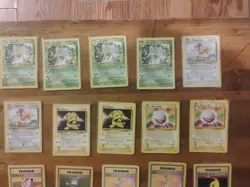 Lot Of 22 Vintage Pokemon Regular, Rare Base Set Cards Pre-owned - Image 4