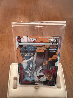 Union Arena TCG Rei Ayanami Release Event Winner Card Foil UEPR/EVA-1-070 - Image 5