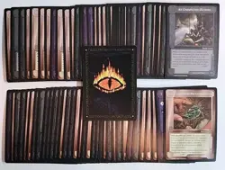 MECCG MIDDLE EARTH CCG DARK MINIONS COMMON SET 70 CARDS LOTR (NM) - Image 1