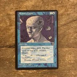 Memory Lapse (A) LP Homelands - Magic the Gathering MTG TCG - Image 1