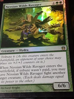 Nessian Wilds Ravager FOIL , Born of the Gods , LP , MTG, FREE SHIPPING - Image 2