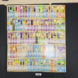 Japanese Pokemon Cards lots of 100 old back Charmander Chikorita bulk 884 - Image 1
