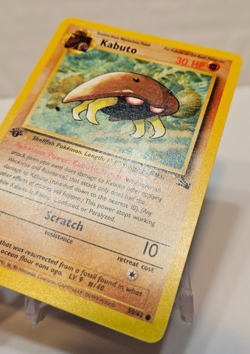 Kabuto 50/62 Common 1st Edition Fossil Pokemon 1232 - Image 2