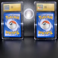 Pokemon Aipom Majestic Dawn 50/100 & 51/100 CGC Pristine 10 Gold Label Slab Duo - Image 2