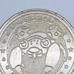 Paras Pokemon Battle Coin Silver Japanese Very Rare Nintendo Japan Collection - Image 2