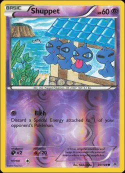 Pokemon - Shuppet #30/108 - XY - Roaring Skies Reverse Holo - Image 1