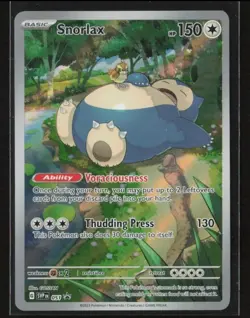 Pokemon TCG Snorlax Promo Holo Card 151 Scarlet and Violet 051 - Image 1