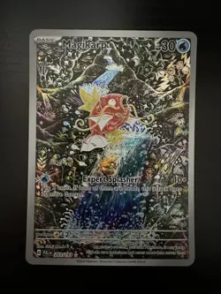 Pokemon Magikarp 203/193 Paldea Evolved SV02 Illustration Rare IR NM/M - Image 1