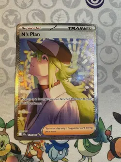N’s Plan 170/086- Special Illustration Rare - Black Bolt - Pokemon TCG - NM/M - Image 1