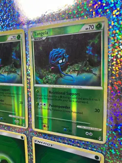 2011 Pokemon TCG Call of Legends Reverse Holo 72/95 Tangela x2 - Image 3