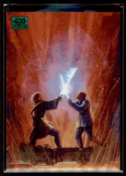 2025 Topps Chrome Star Wars Galaxy GREEN SHIMMER You Were My Brother #22 /199 - Image 1