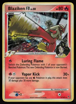 Blaziken FB 2/147 Rare Supreme Victors Holo Pokemon - Image 1