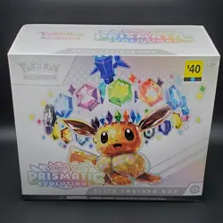 Prismatic Evolutions - Elite Trainer Box (ETB) - Pokemon TCG - New & Sealed #A73 - Image 1