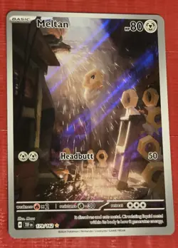 Meltan 179/162 SV05: Pokemon Temporal Forces Holo NM - Image 1