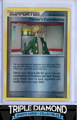 2009 Pokemon Supreme Victors #139/147 Palmer's Contribution Reverse Holo F675 - Image 1