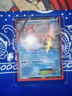 2016 Pokemon XY Breakpoint Gyarados EX 26/122 NM - Image 3