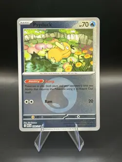 Ascended Heroes Psyduck Reverse Holo Water Energy Pattern #039/217 Pokemon TCG - Image 1