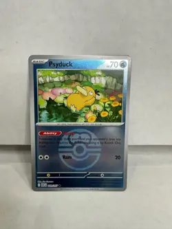 Ascended Heroes Psyduck Love Ball Reverse Holo #039/217 Pokemon TCG - Image 1