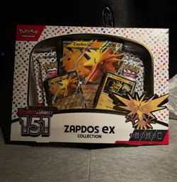 Pokemon Scarlet And Violet 151 Zapdos Ex Collection Box - Image 2