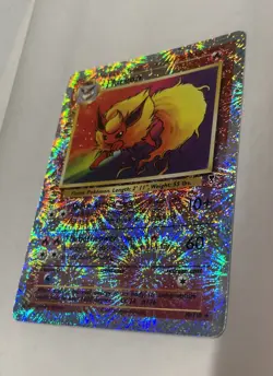 2002 WOTC POKEMON LEGENDARY COLLECTION FLAREON 10/110 REVERSE HOLO FOIL NM - Image 4