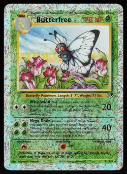 Butterfree 21/110 Rare Legendary Collection Reverse Holo Pokemon - Image 1