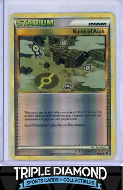 2010 Pokemon Undaunted #76/90 Ruins Of Alph Reverse Holo F674 - Image 1