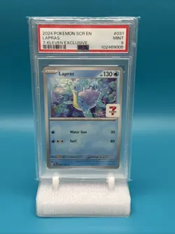 PSA 9 Lapras (7-Eleven Promo) 031/142 Pokemon TCG Promo - Image 1