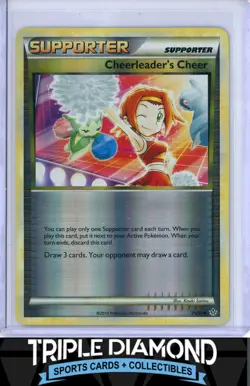 2010 Pokemon Unleashed #71/95 Cheerleader's Cheer Reverse Holo F673 - Image 1