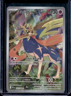 2025 Pokemon Phantasmal Flames Zacian Illustration Rare #100/094 - Image 1
