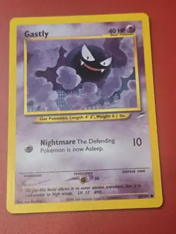 Pokemon TCG Gastly 065/105 Neo Destiny Common NM - Image 1