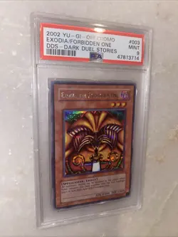 PSA 9 Mint!! Exodia the Forbidden One (Dark Duel Stories) DDS-003 YuGiOh! - Image 1