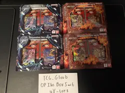 One Piece Card Game Illustration Box Vol. 5 & 6 [4 Boxes] [LOT 1] - Image 1
